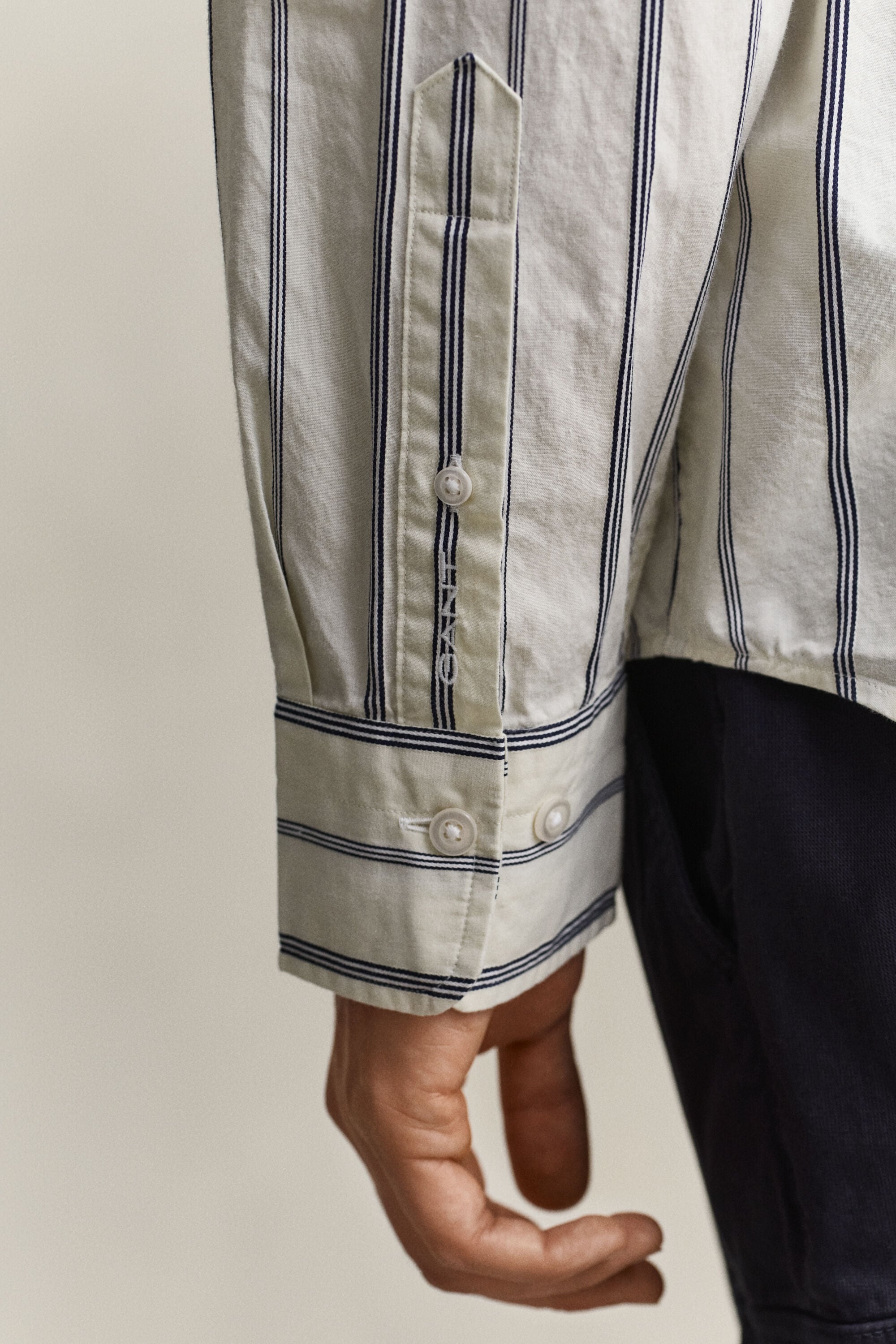 Camisa Relaxed Fit Dobby Stripe