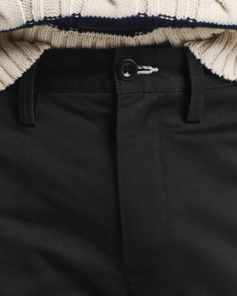 Pantalones chinos Slim Fit de sarga