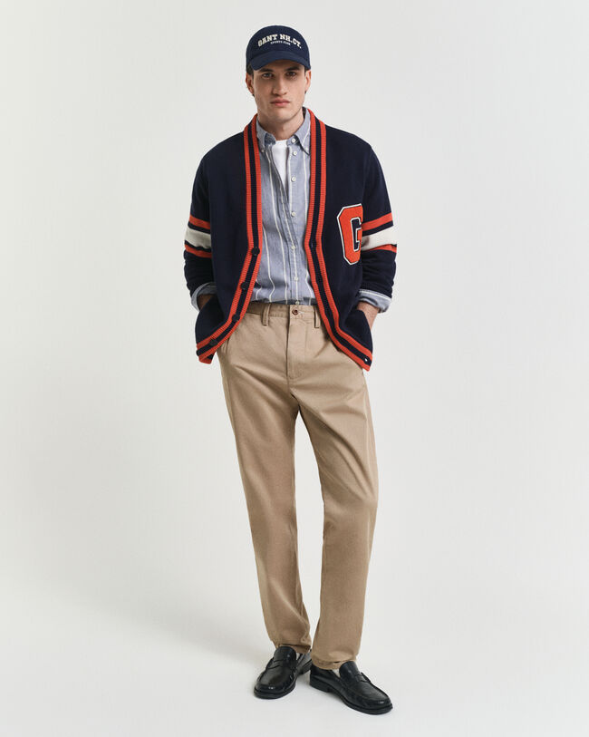 Pantalones chinos Regular Fit de sarga