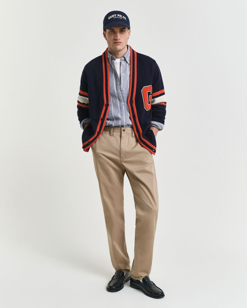 Pantalones chinos Regular Fit de sarga