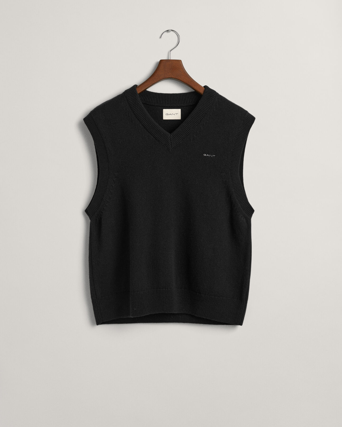 Chaleco de lana y algod&oacute;n