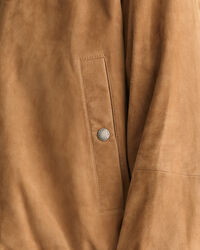 Cazadora bomber de ante