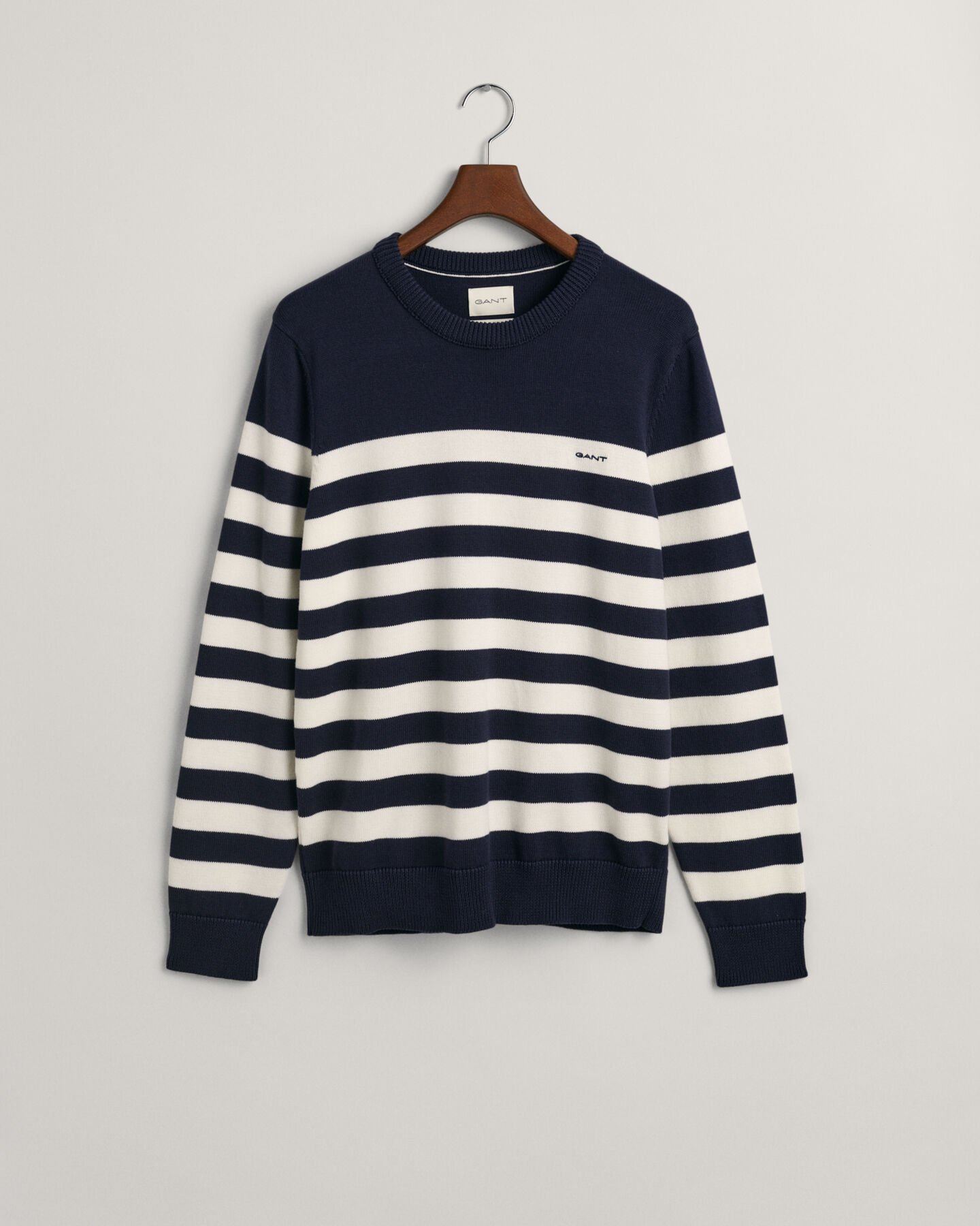 Jersey de cuello redondo Breton Striped