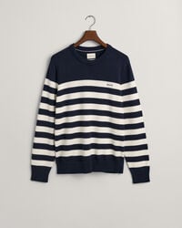 Jersey de cuello redondo Breton Striped