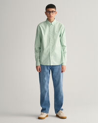 Camisa Oxford con raya Teen Boys