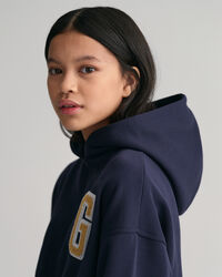 Sudadera con capucha y nudo Teen Girls