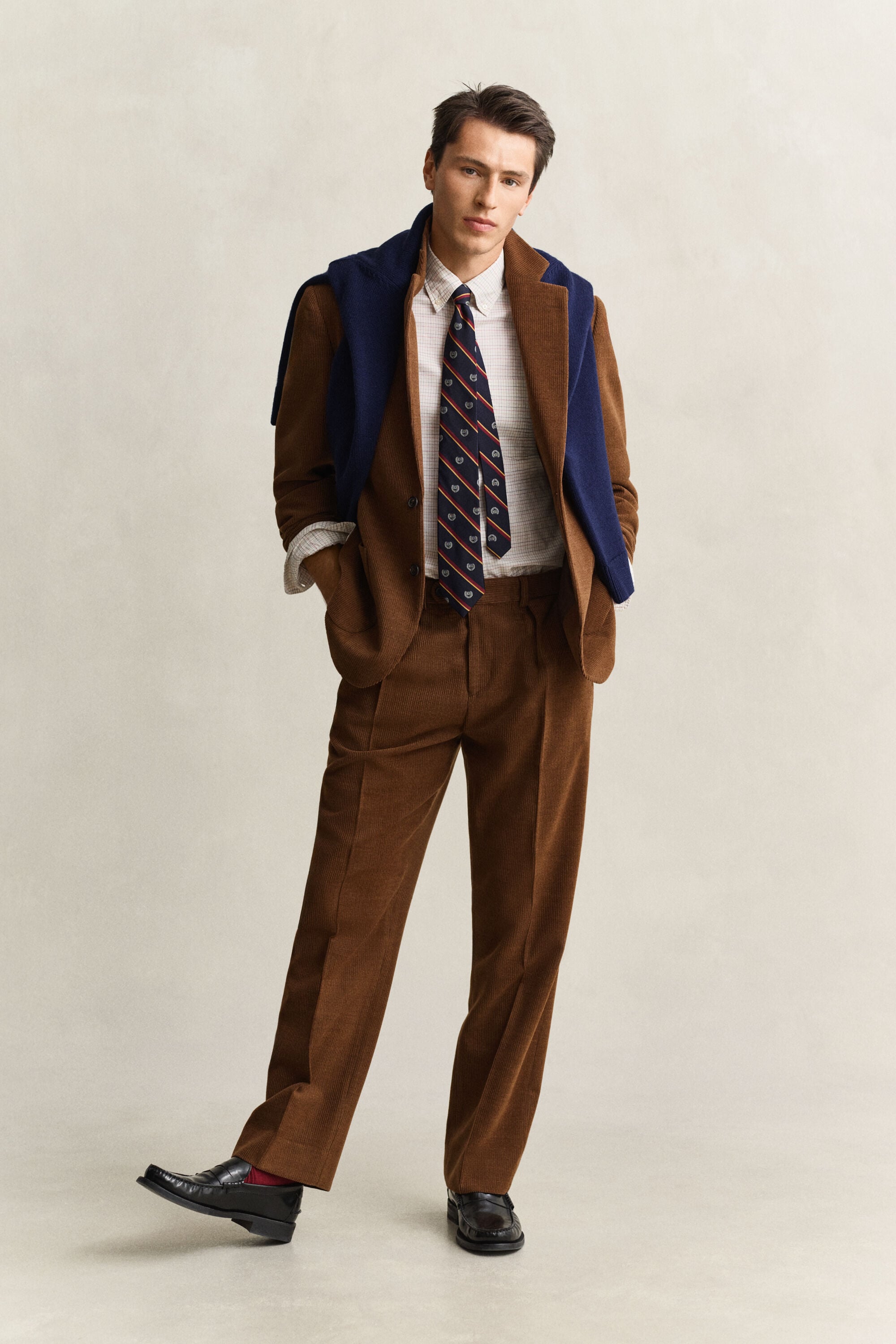 Americana de pana de lana Gant x Yale