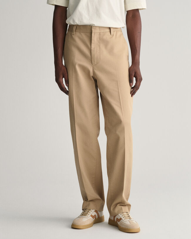 Pantalones chinos de oficina Loose Fit