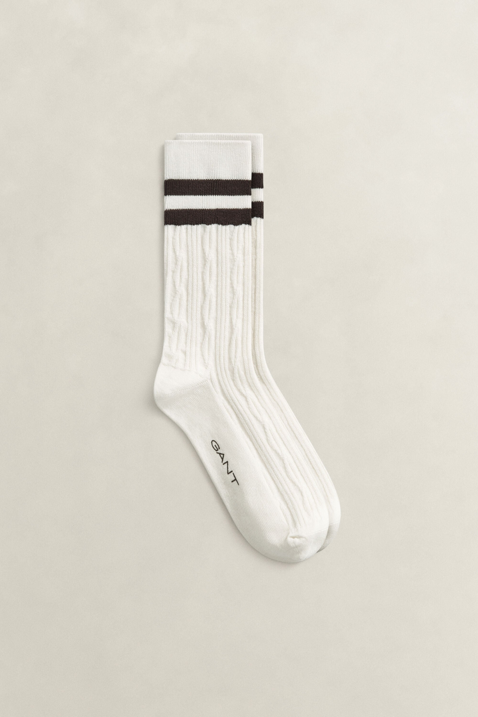 Calcetines deportivos de punto de ochos