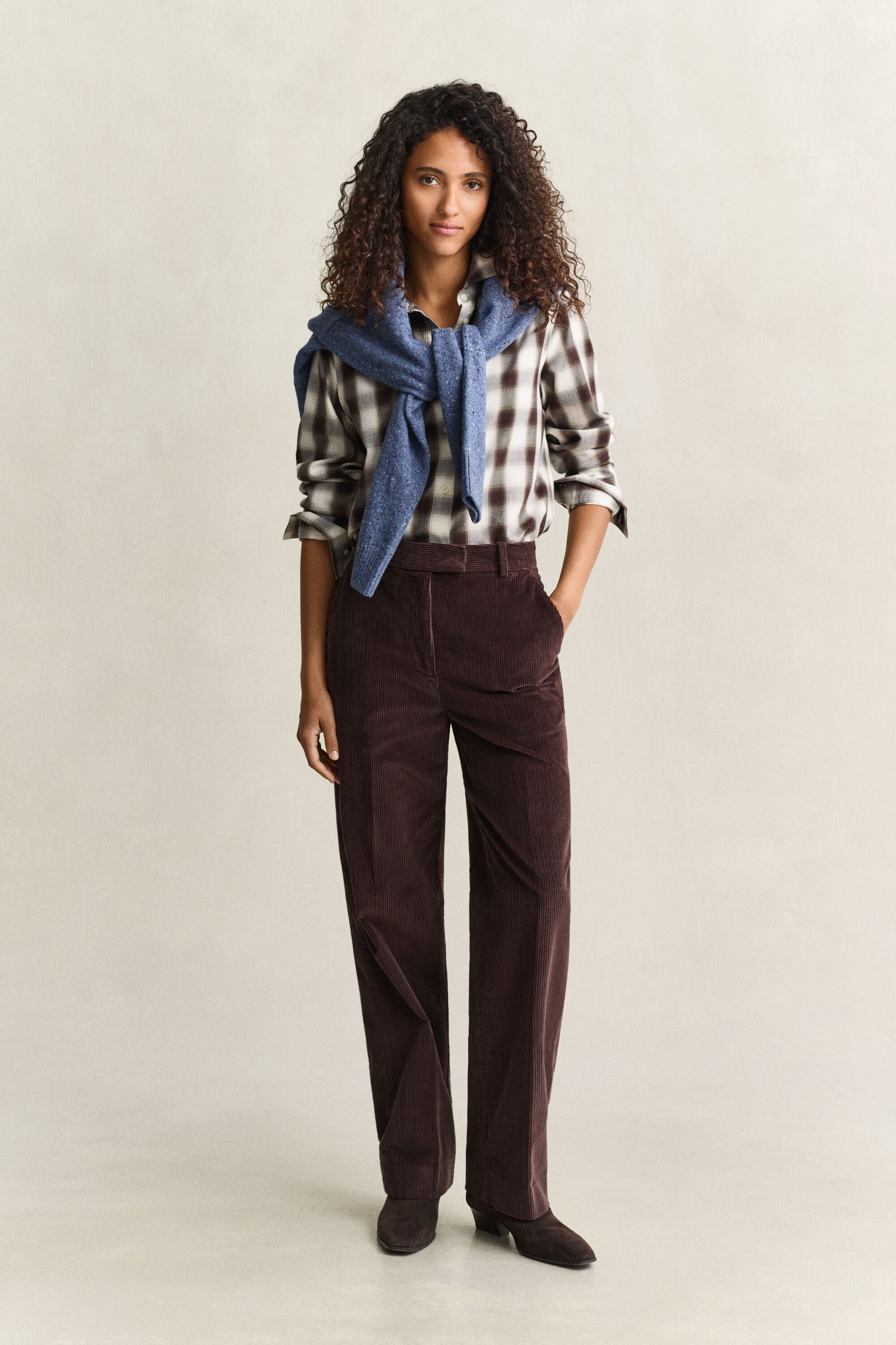 Pantalones de pana de vestir