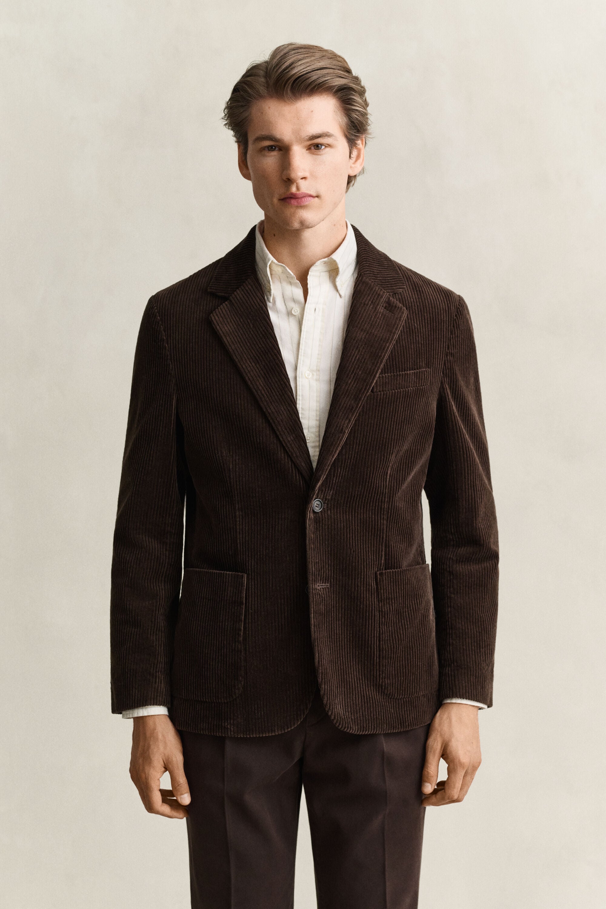 Chaqueta de traje de pana