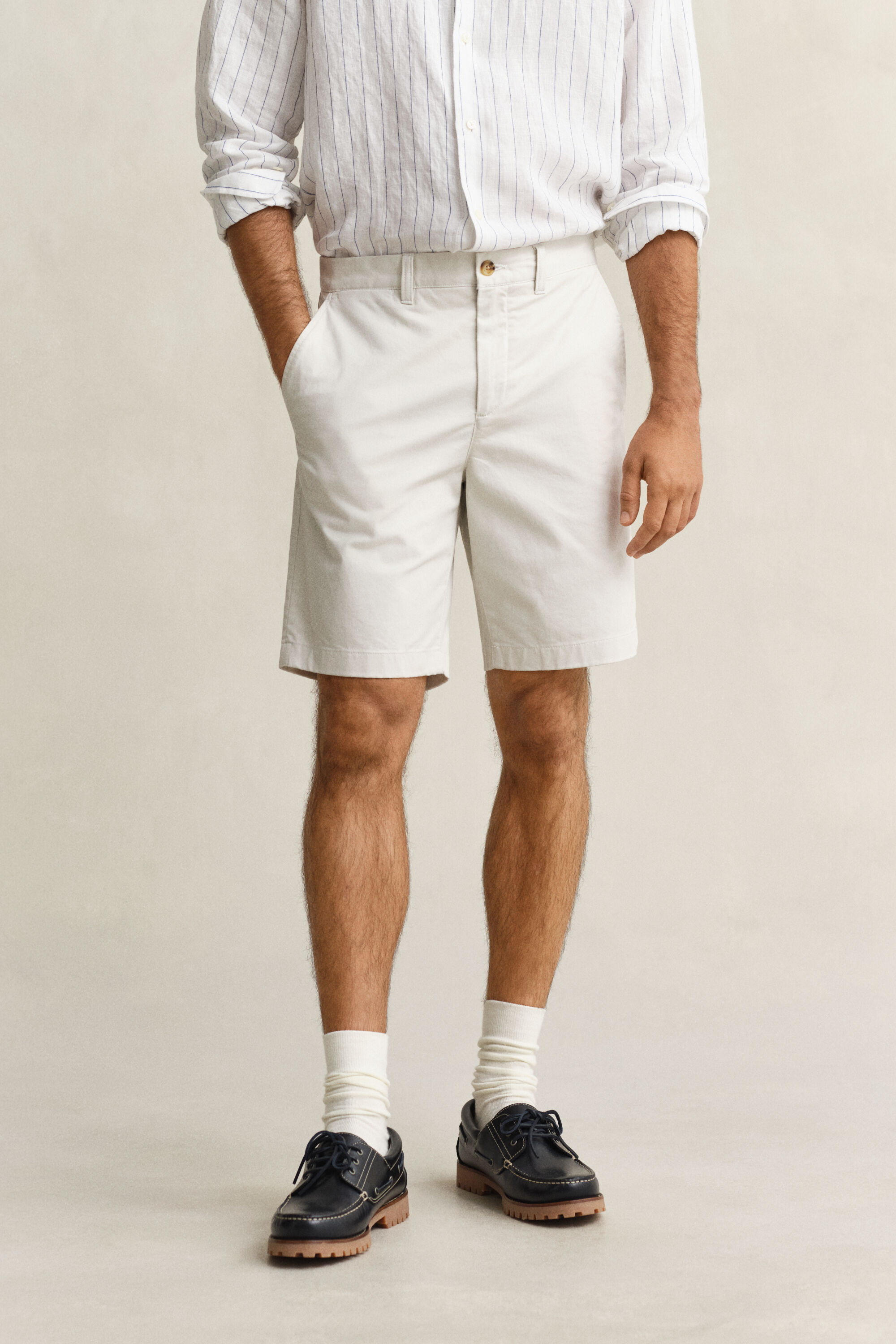 Pantalones chinos cortos Classic