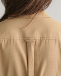 Vestido camisero de manga corta Utility