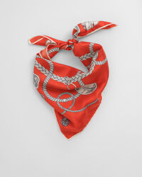Pañuelo de seda con estampado Sailing