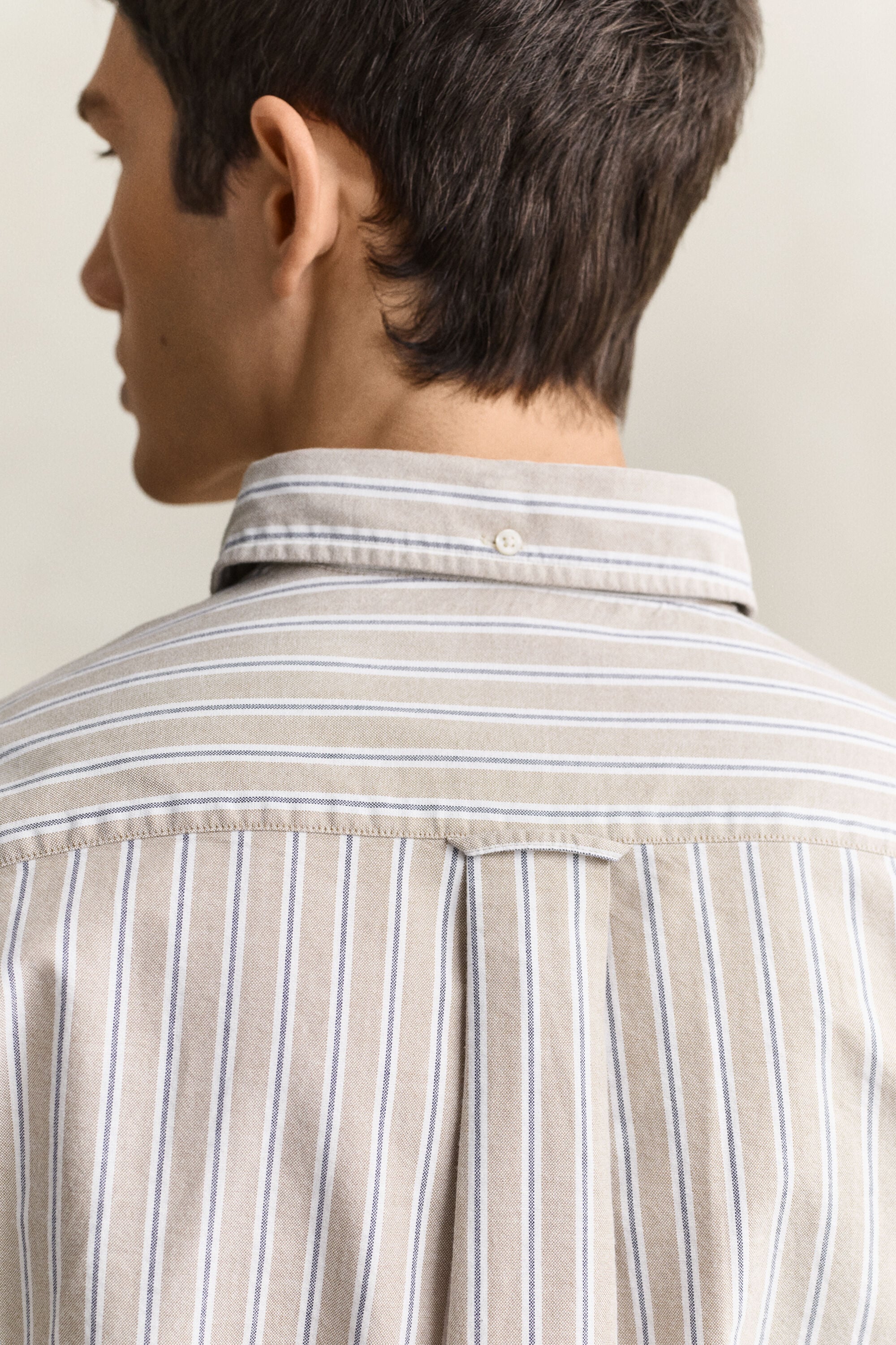 Camisa Oxford clásica a rayas
