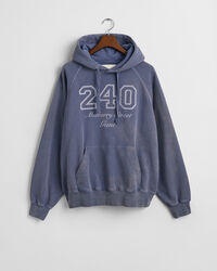 Sudadera con capucha y lavado vintage