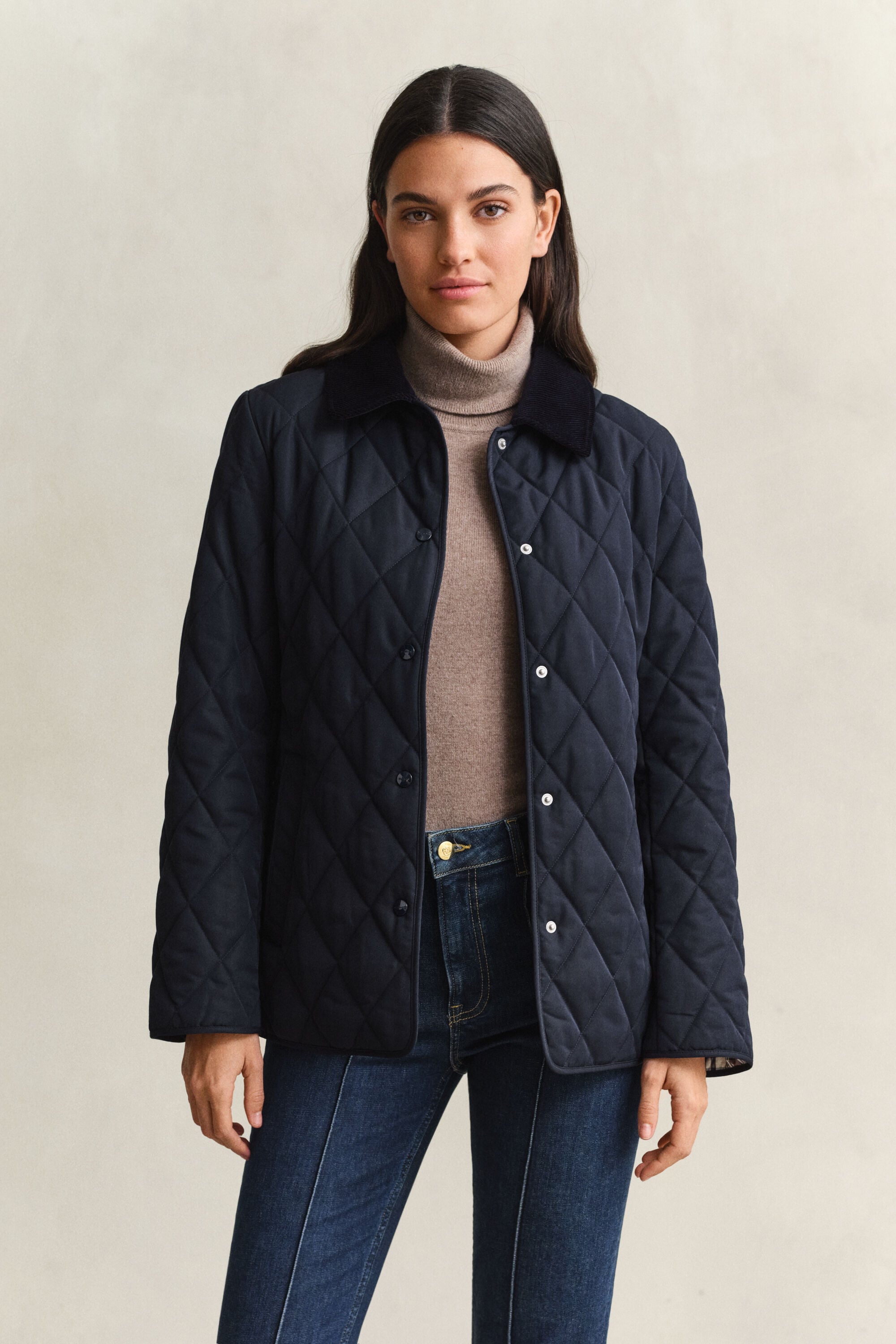 Chaqueta acolchada ajustada