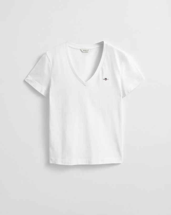 Camiseta Shield con cuello de pico