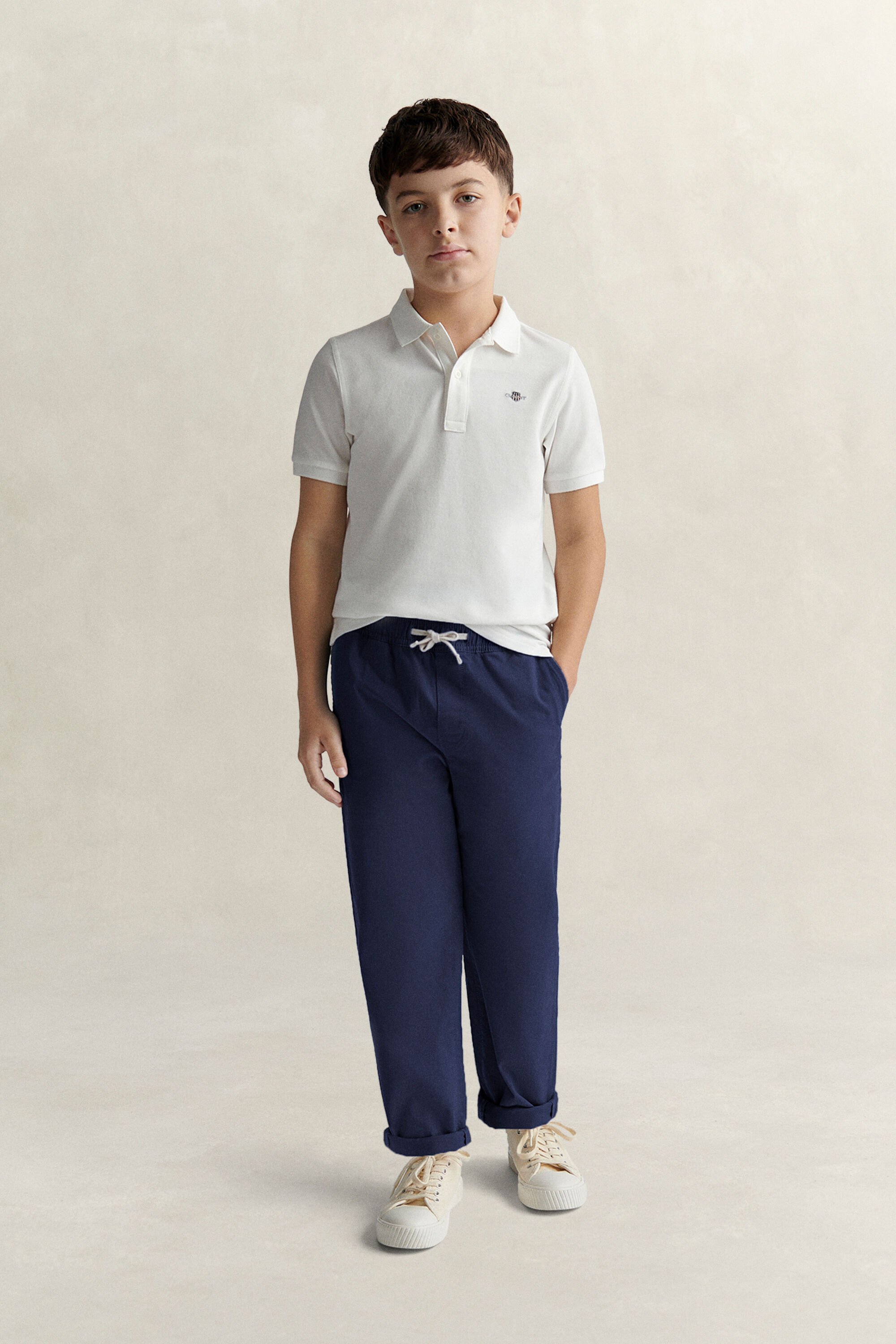 Polo de piqué Shield Teens