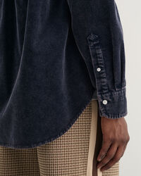 Camisa de pana Relaxed Fit con lavado intenso