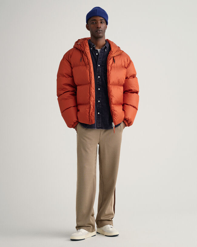 Chaqueta acolchada con lustre