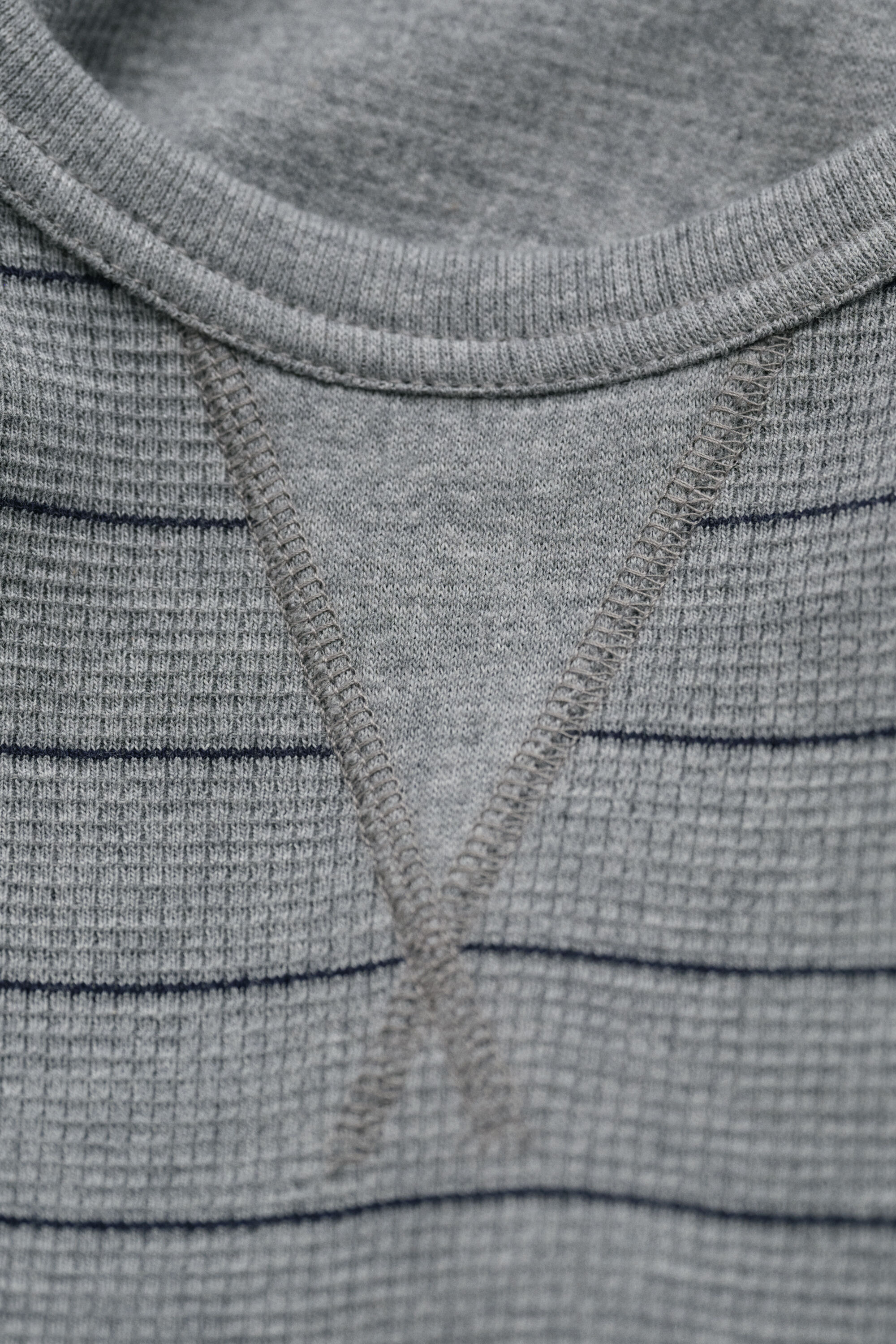 Sudadera de rayas texturizada