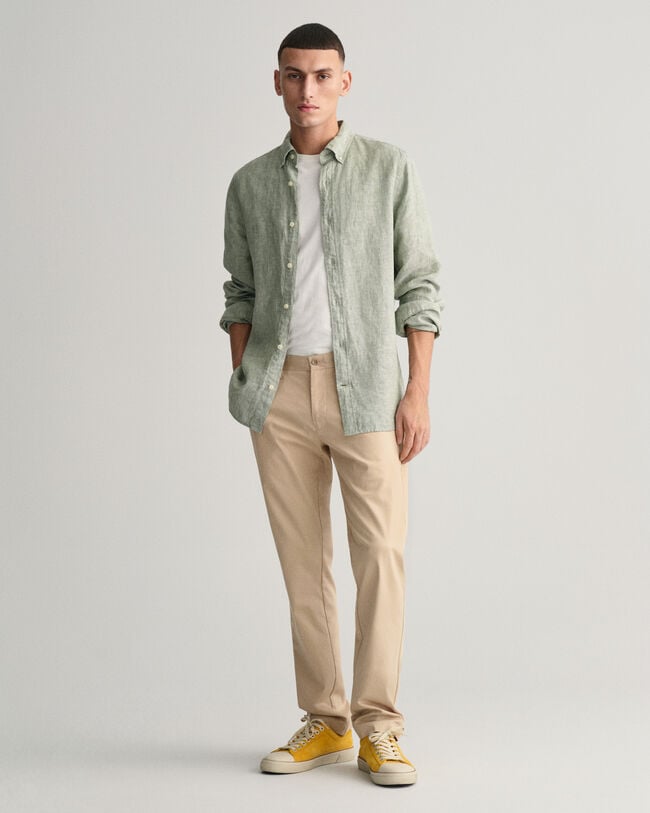 Pantalones chinos deportivos Slim Fit