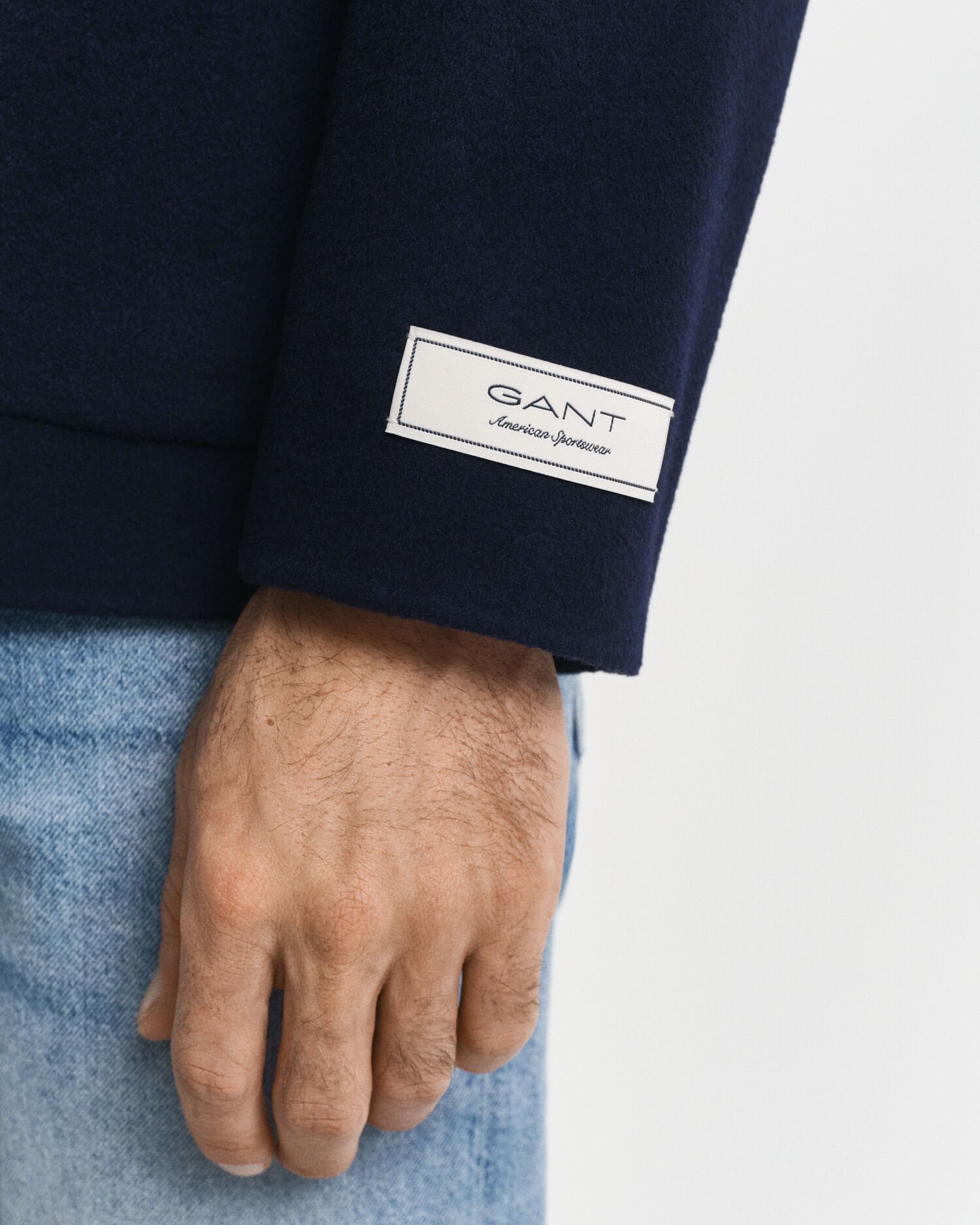 Americana Club cosida a mano