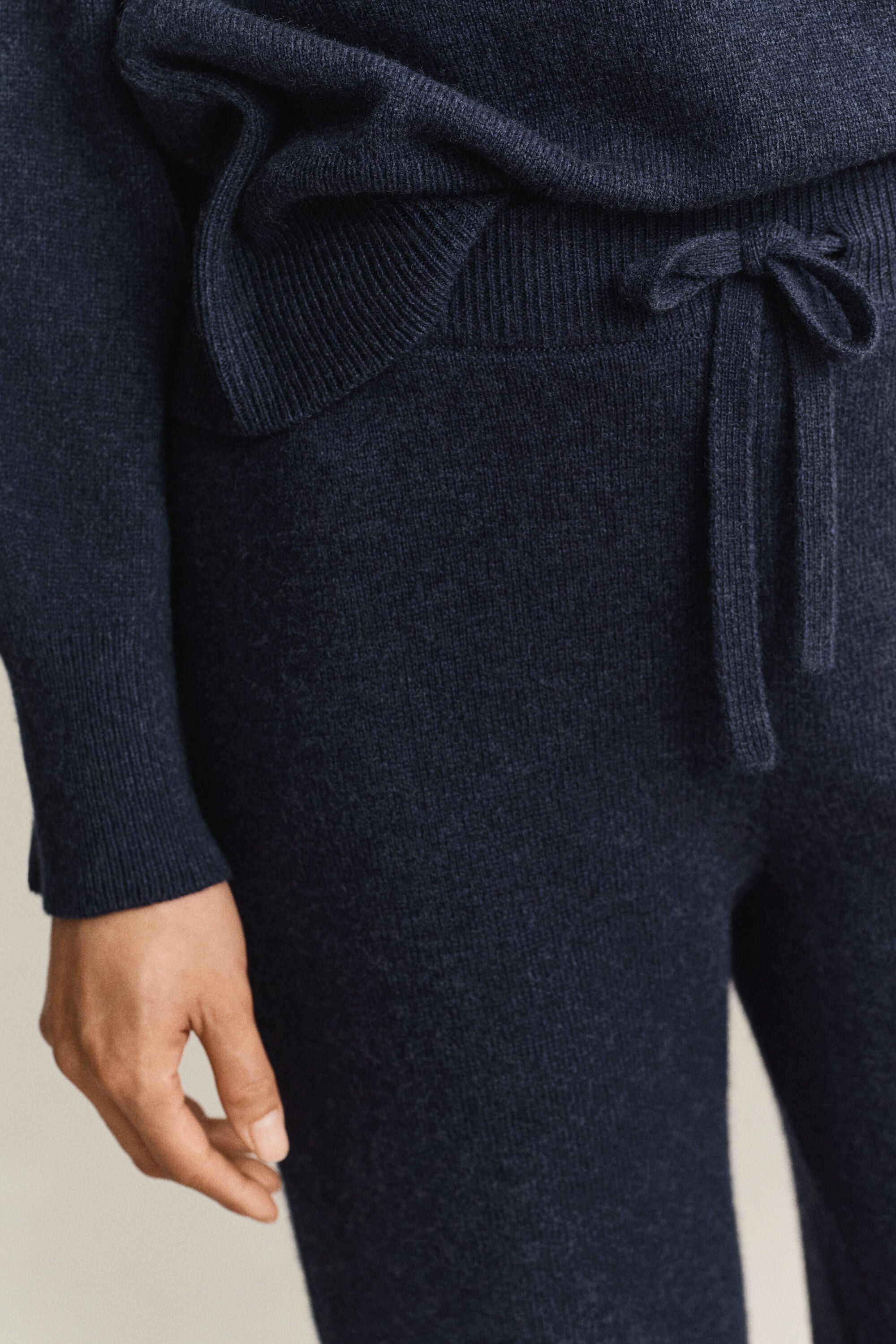 Pantalones de mezcla de lana y cachemir