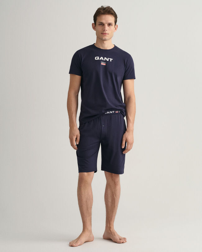 Pantalones de pijama cortos de punto