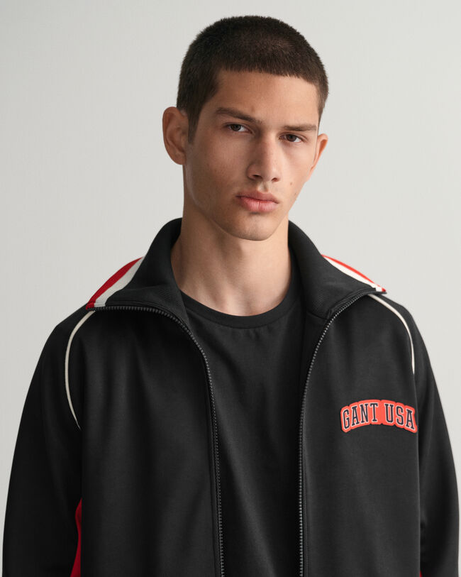 Chaqueta de deporte con bloques de color