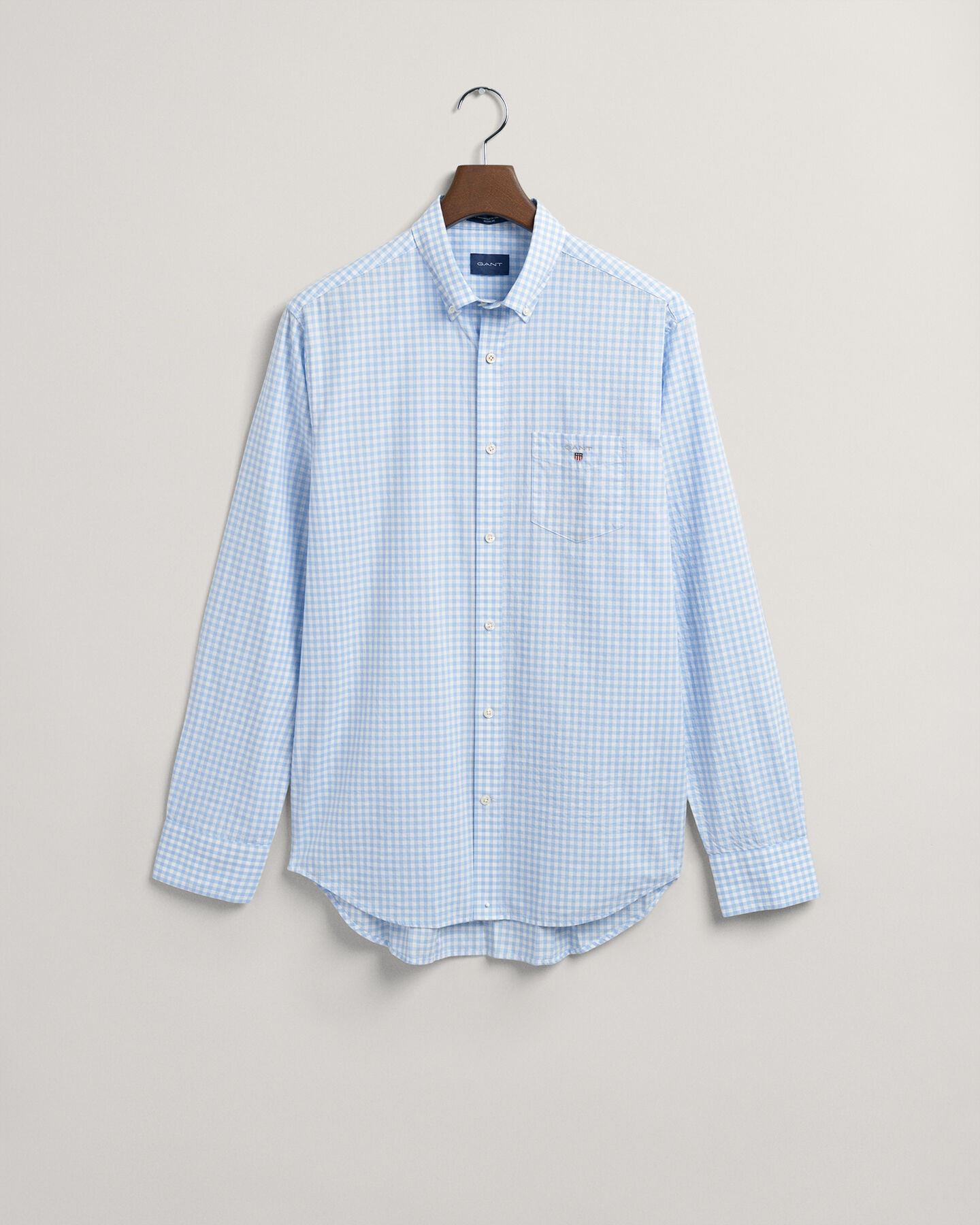Camisa Regular Fit de velarte a cuadros Vichy