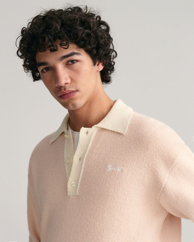 Rugger Boucl&eacute; de algod&oacute;n