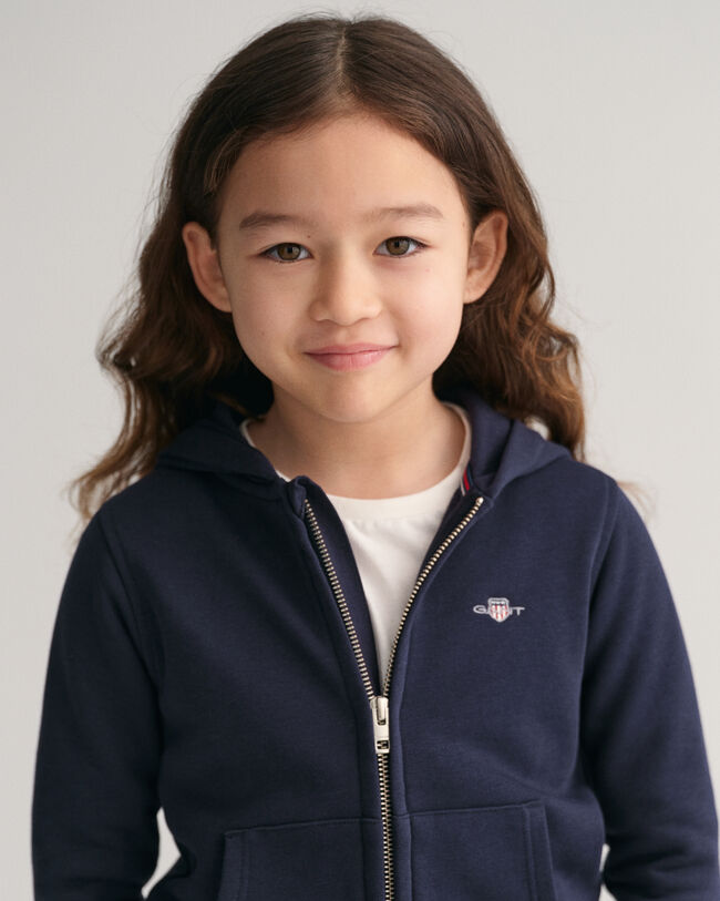 Sudadera con capucha y cremallera Shield Kids