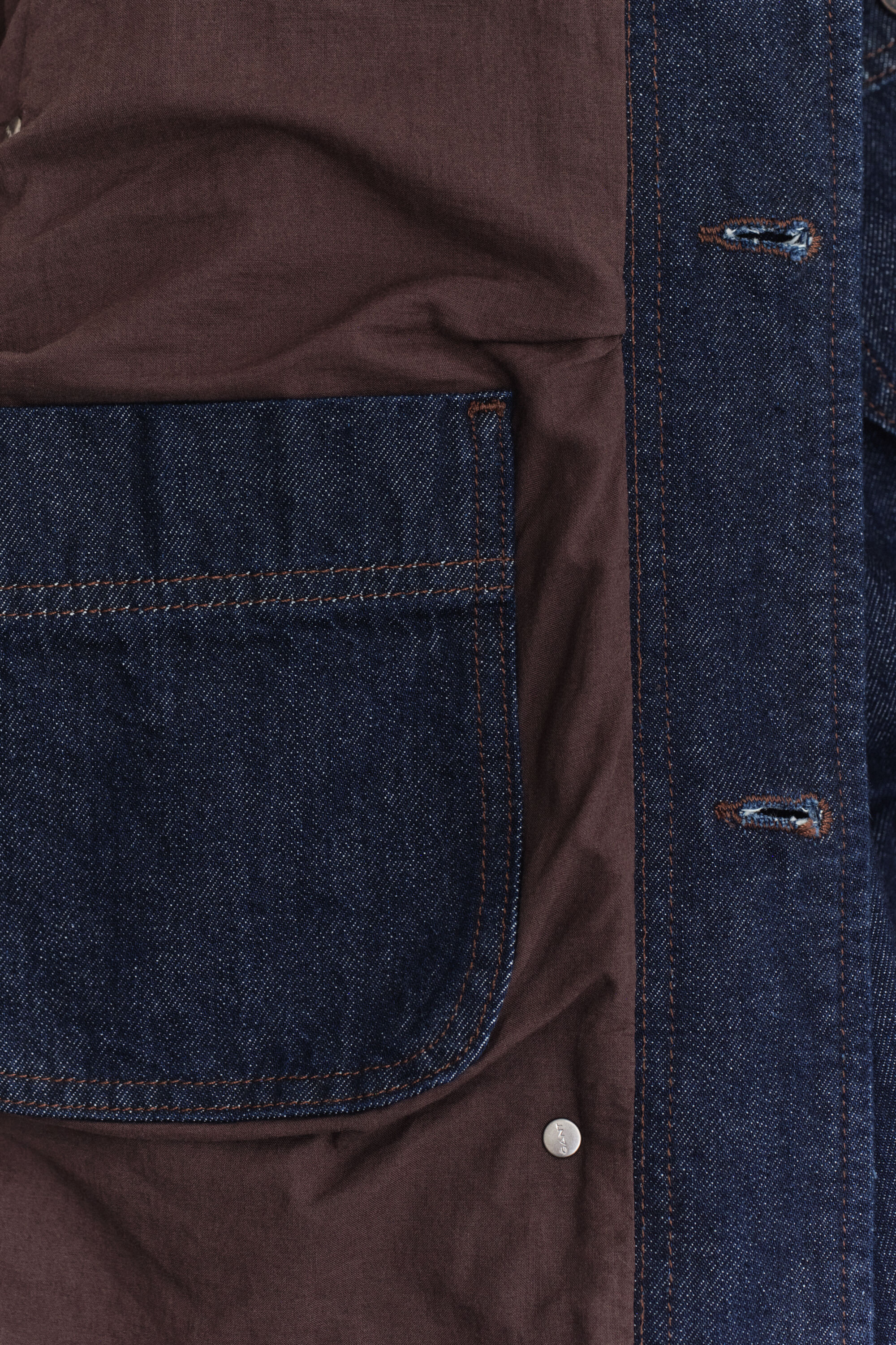 Chaqueta utilitaria añil