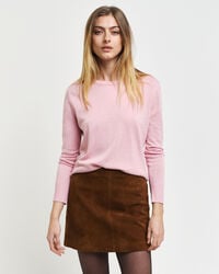 Jersey de cuello redondo en punto fino