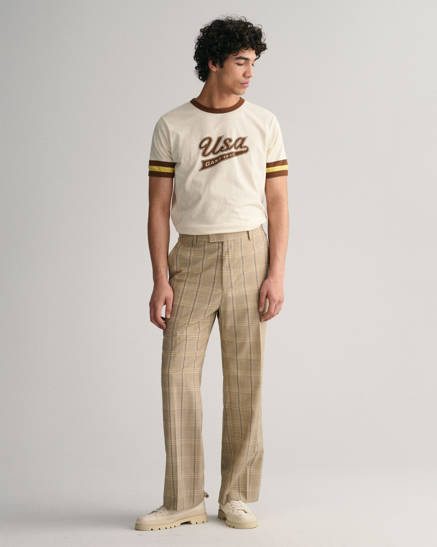 Pantalones de vestir a cuadros