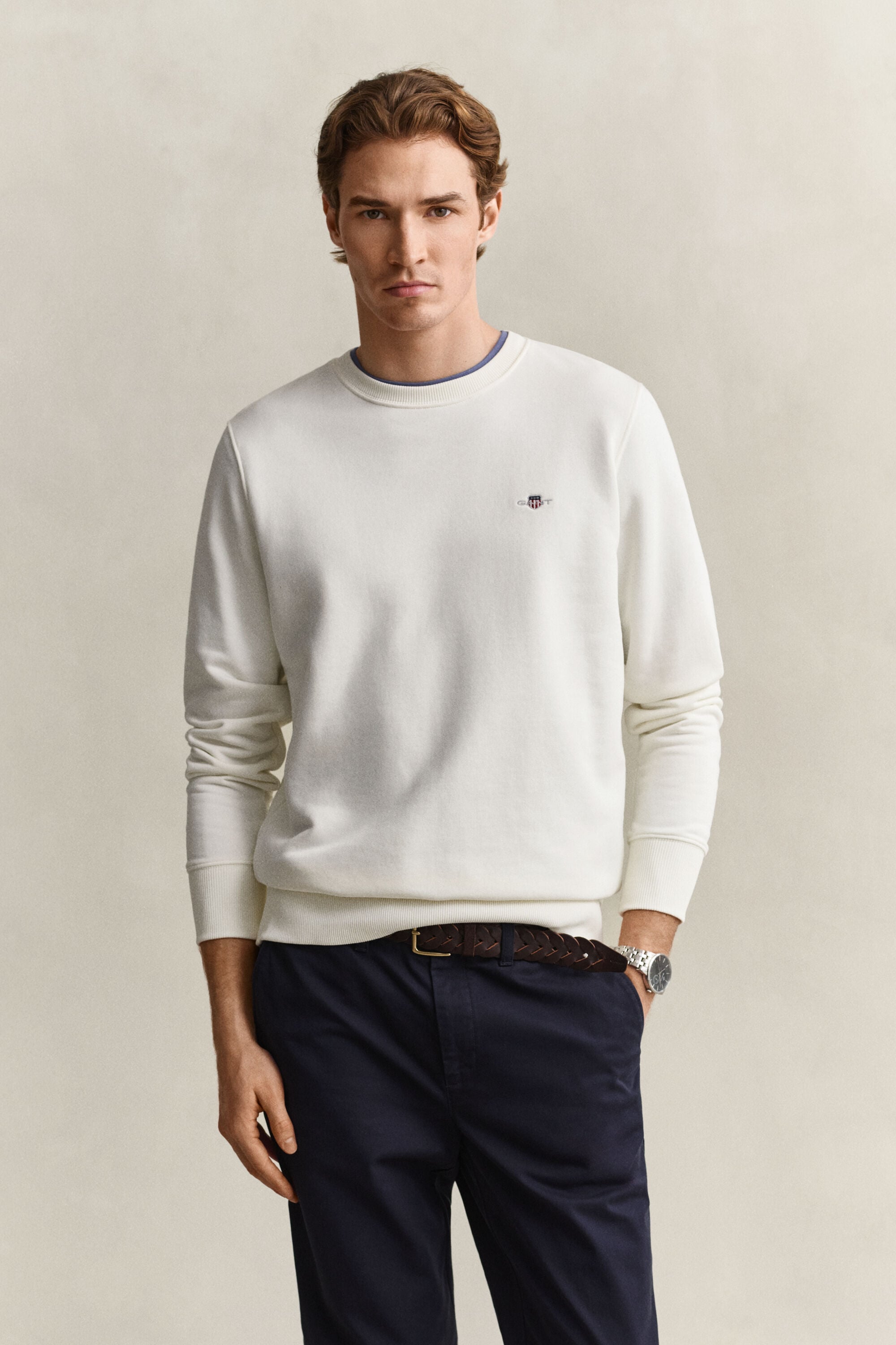 Sudadera Shield de cuello redondo