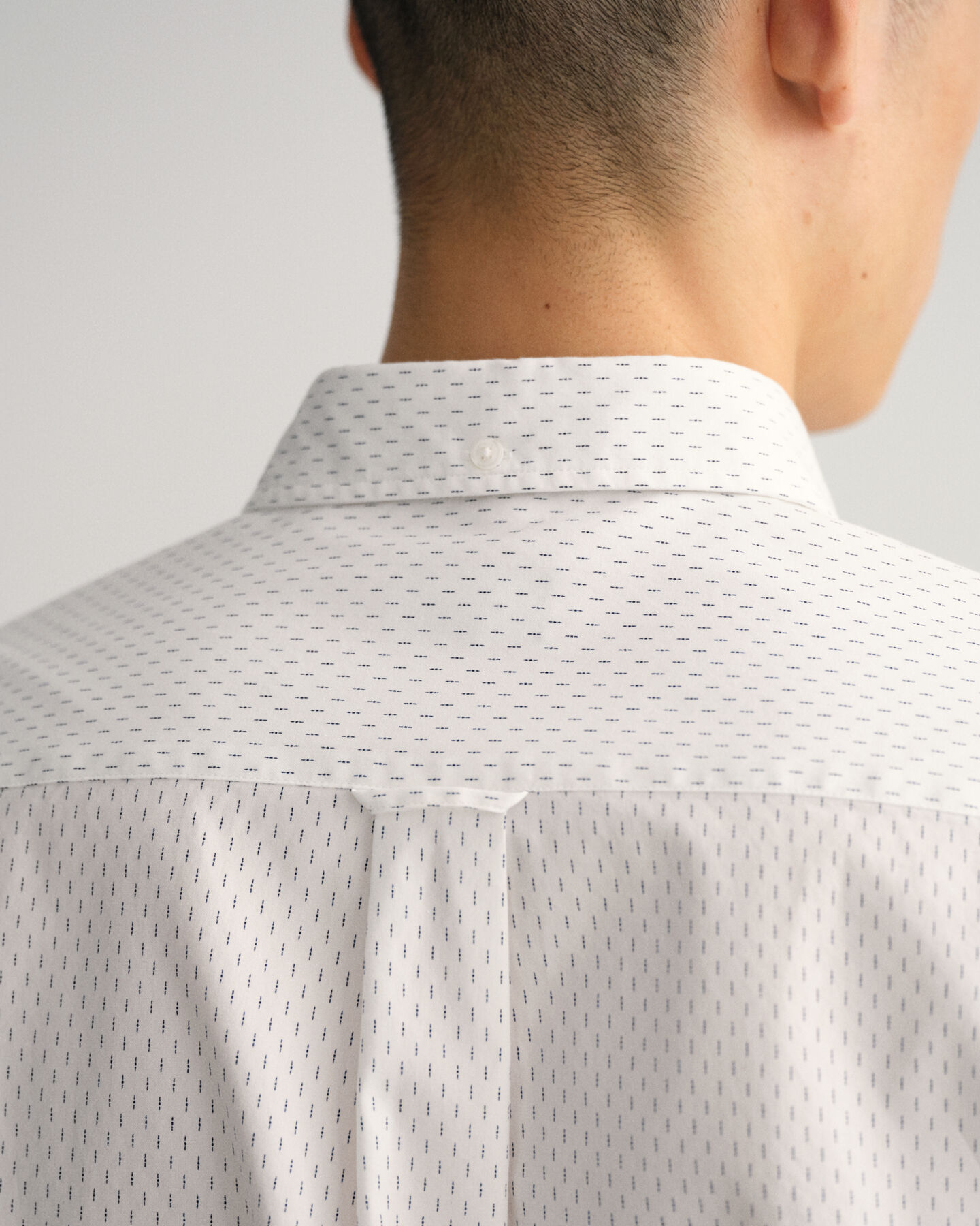 Camisa Oxford Regular Fit con microestampado