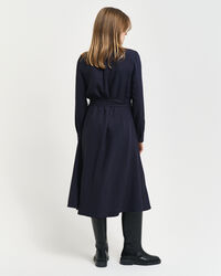 Vestido camisero con bolsillo