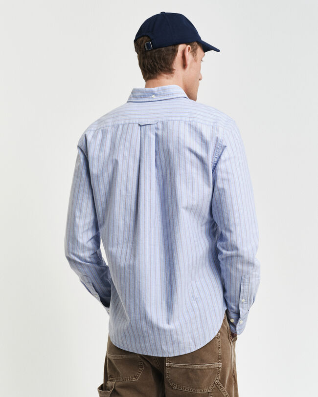 Camisa Oxford cl&aacute;sica Regular Fit a rayas
