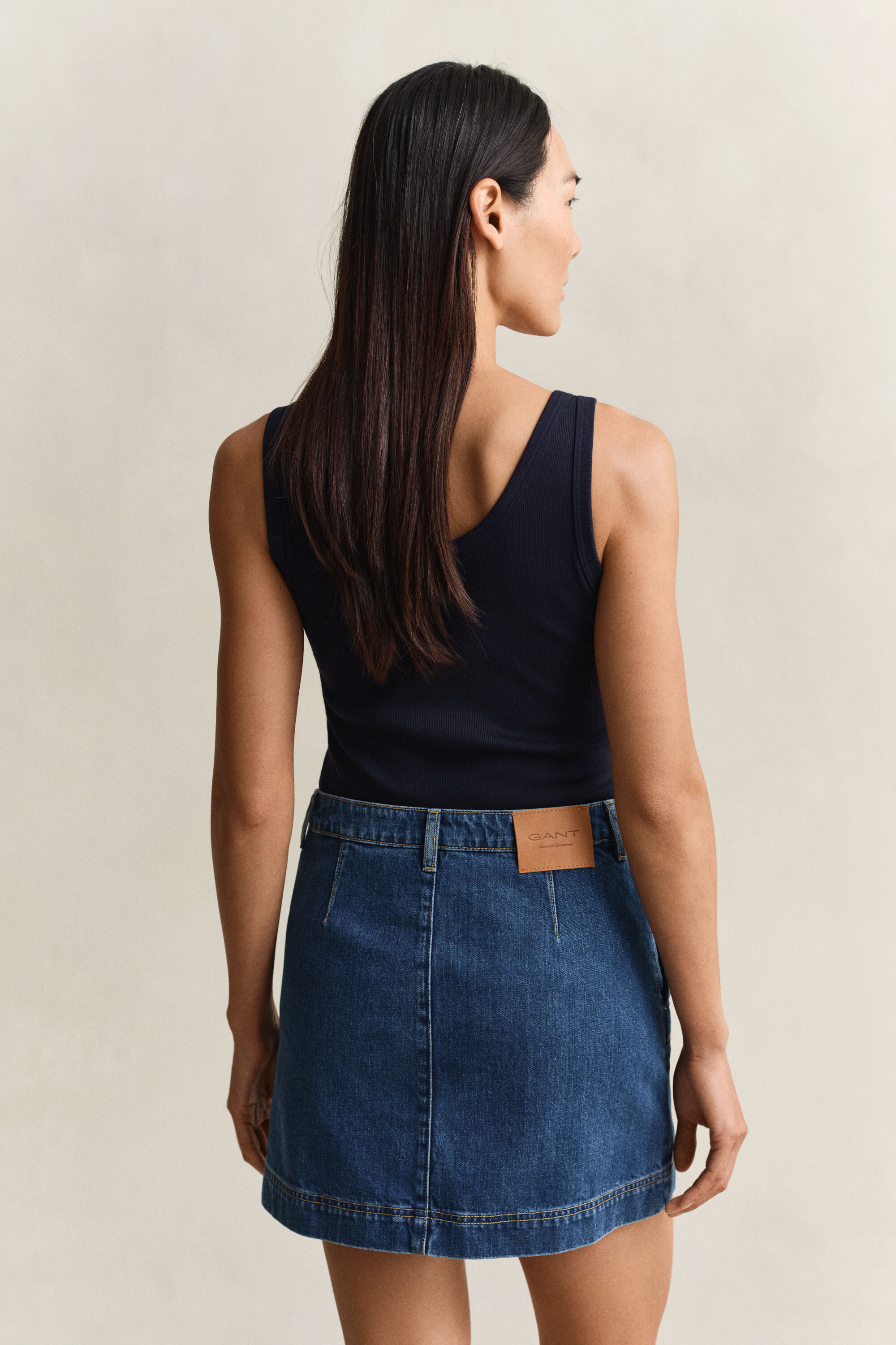 Camiseta de tirantes acanalada