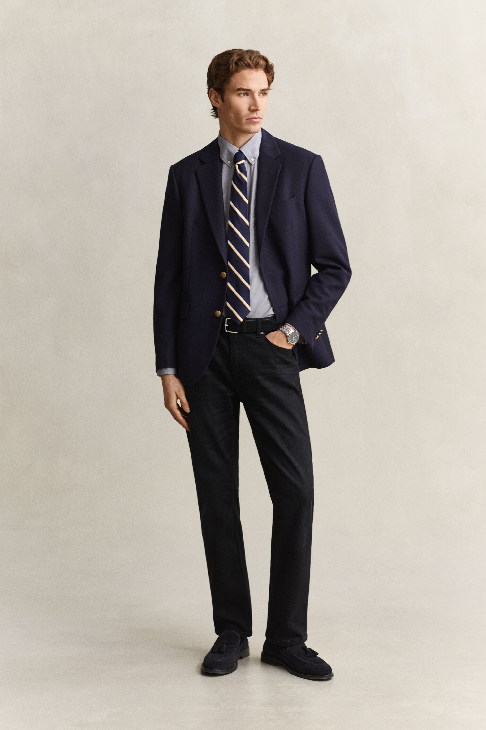 Camisa Regular Fit clásica de popelina