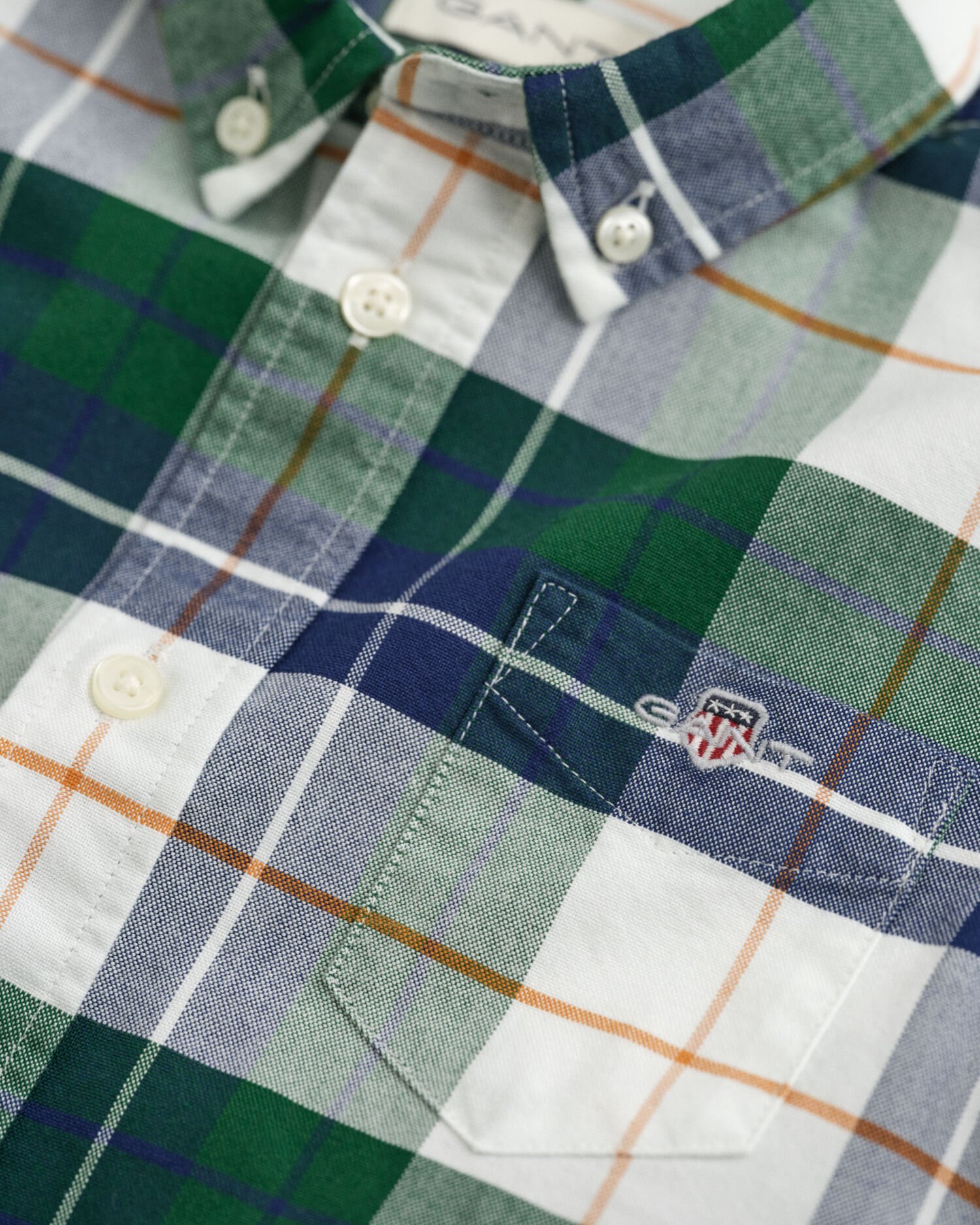 Camisa Oxford a cuadros Shield Kids