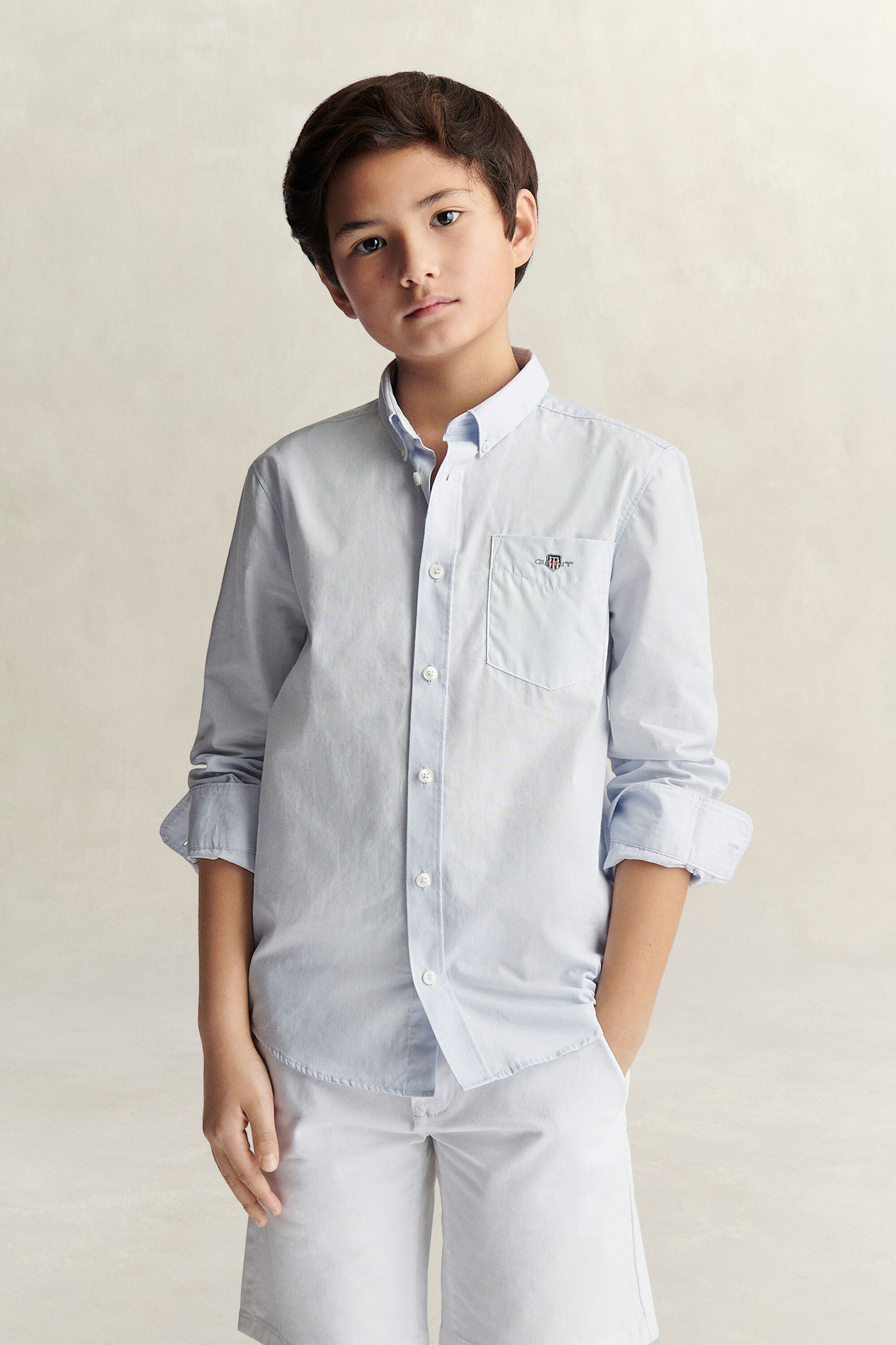 Camisa de popelina Shield Teen Boys