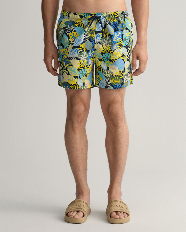 Ba&ntilde;ador Classic Fit con estampado Tropical