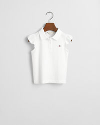 Top de piqu&eacute; con volante Shield Girls