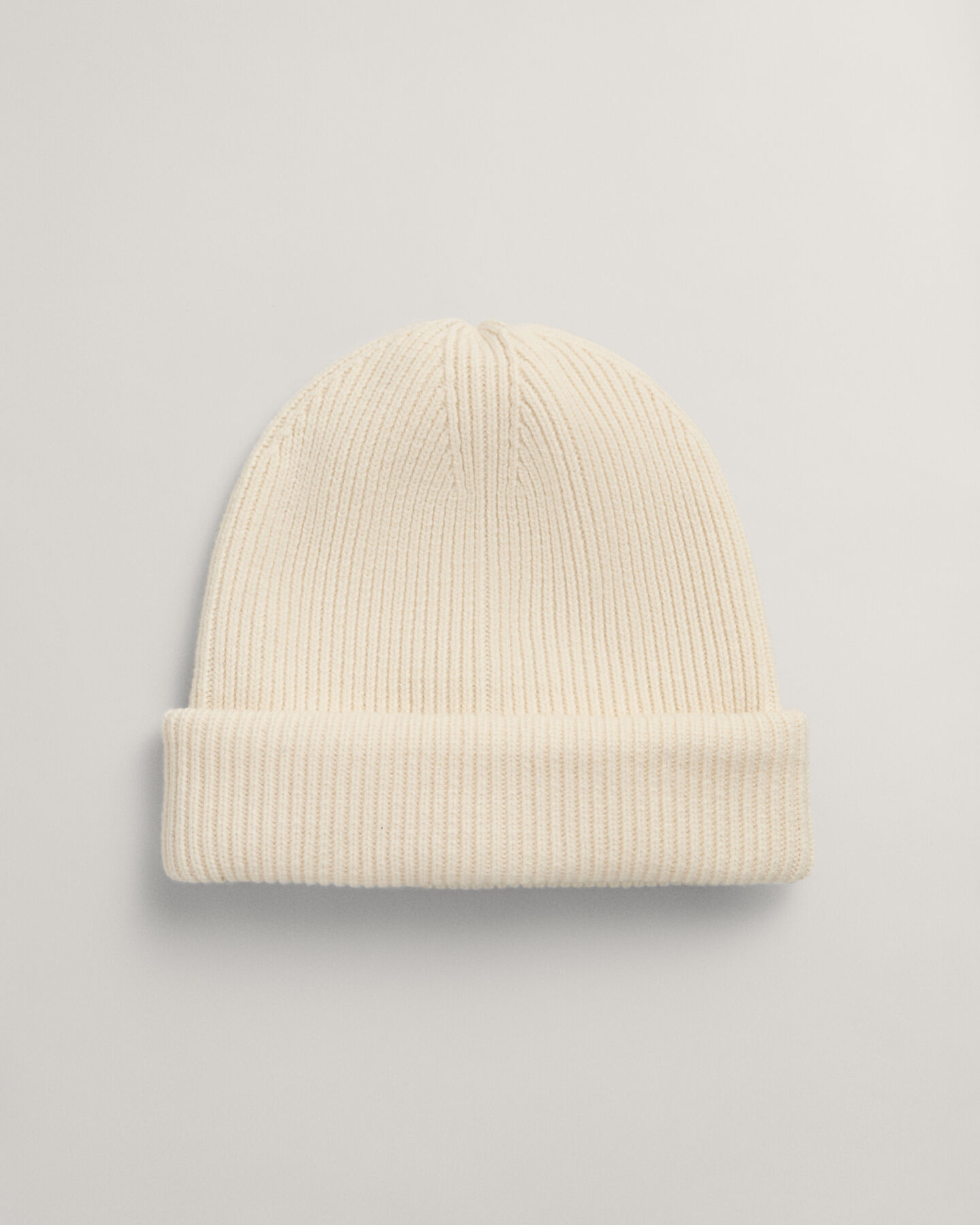 Gorro de lana acanalado