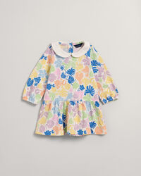 Vestido de punto Tropical Print Baby Girl