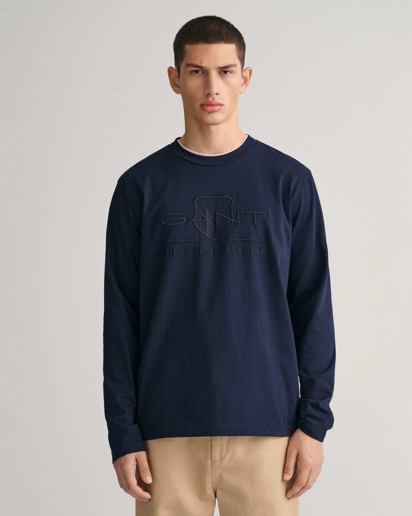 Camiseta de manga larga Tonal Shield